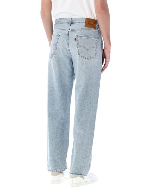 Levi's Blue 568 Stay Loose Jeans for men