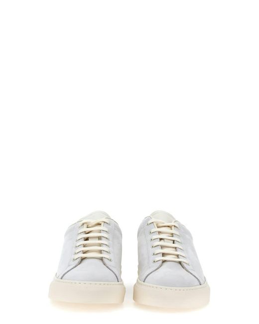 Common Projects White "Retro" Sneaker for men