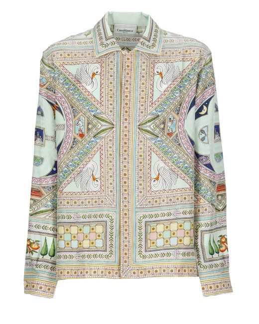 Casablancabrand Gray The Labyrinthe Shirt for men