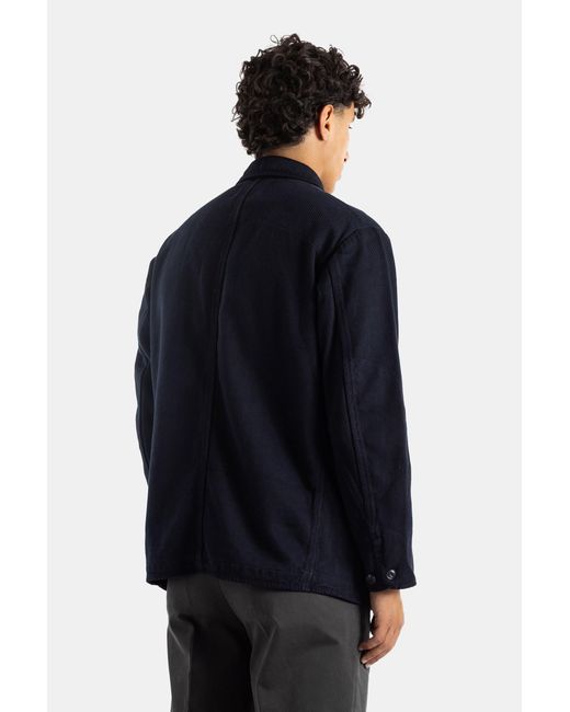 Momotaro Blue Sashiko Overdye Jacket for men