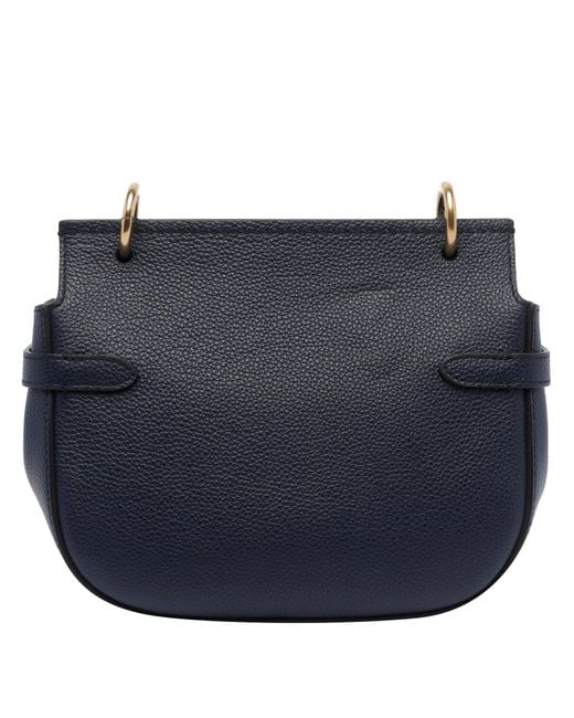 Mulberry Blue Small Amberley Satchel Bag