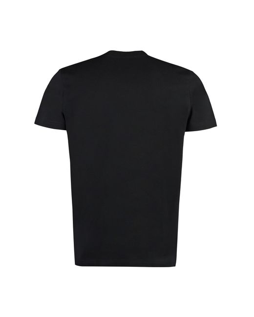 DIESEL Black T-diegor-d Cotton T-shirt for men
