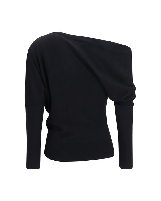Tom Ford Blue Sweater Asymmetric