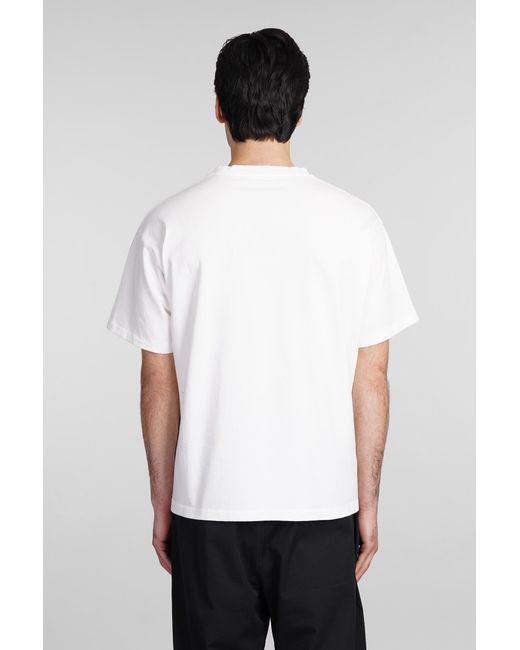 Bode T-shirt In White Cotton for men