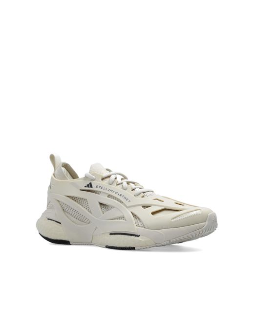 Adidas By Stella McCartney White Solarglide Sneakers