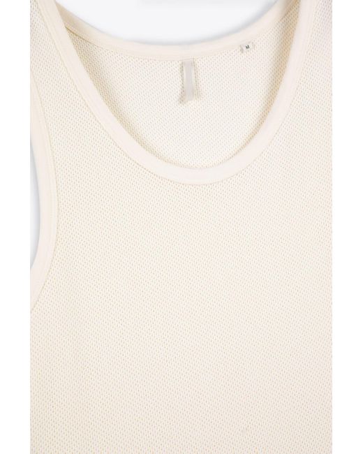 sunflower Mesh Tank Top Off White Cotton Mesh Tank Top - Mesh Tank