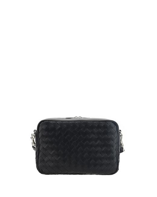 Bottega Veneta Black Shoulder Bag Camera- Calf Leather for men