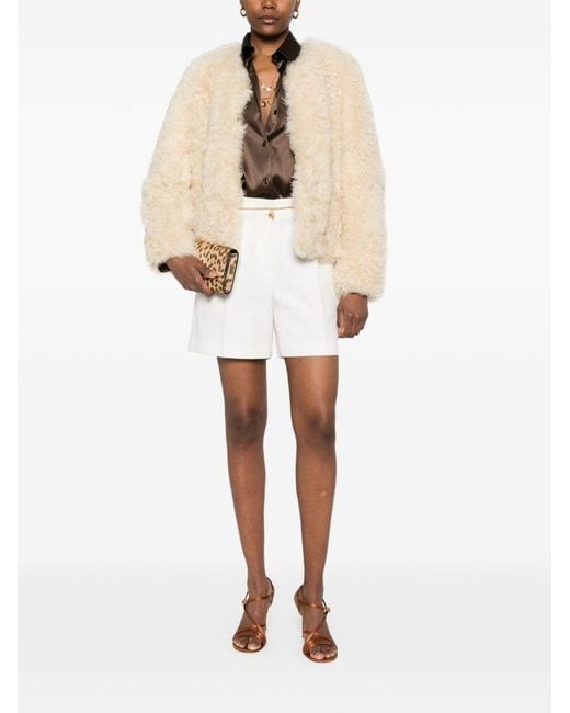 Tom Ford White Lamb Fur Jacket