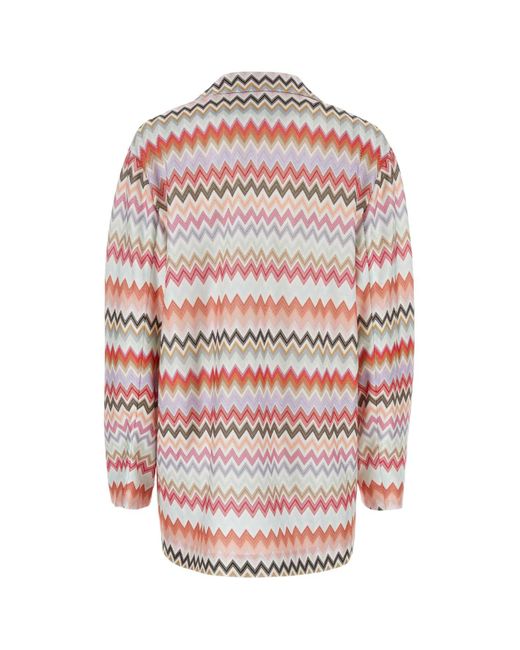 Missoni Pink Jackets And Vests