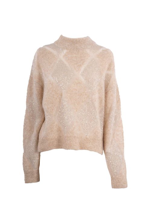 Brunello Cucinelli Natural Sweaters