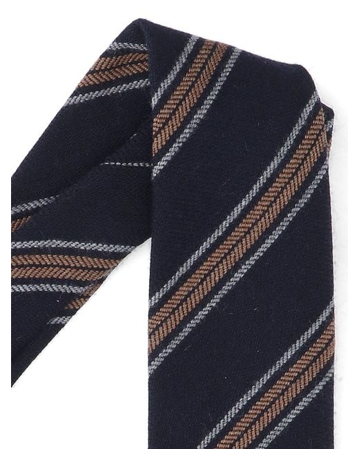 Cesare Attolini Blue Ties Wool for men