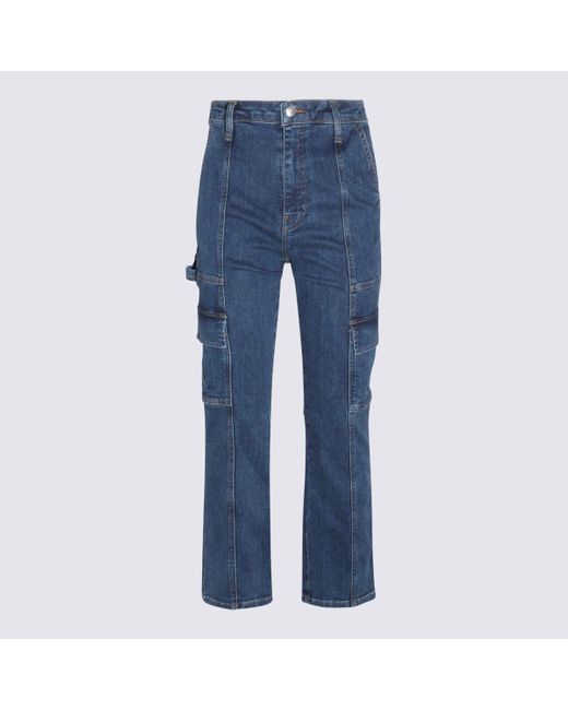 Jonathan Simkhai Blue Cotton Jeans