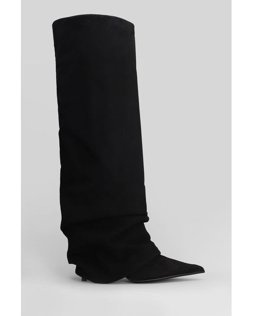 Le Silla Black Andy High Heels Boots