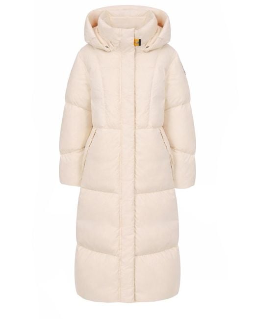 Parajumpers Natural Long Coat Liu Polyamide Trench & Raincoats