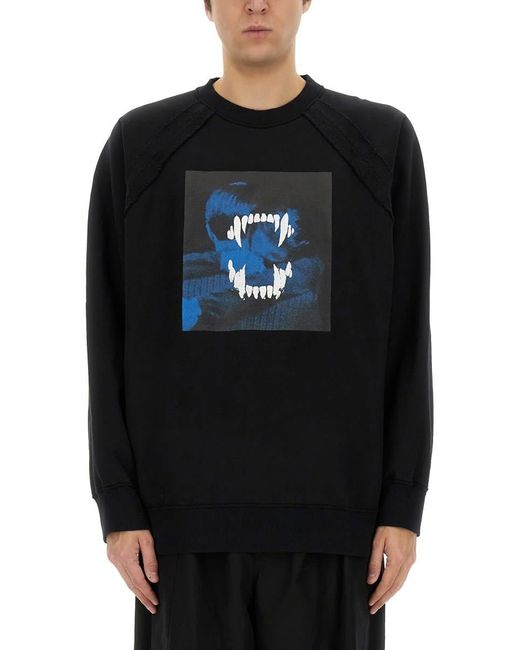 Undercover Black Classic Print Sweatshirt For for men