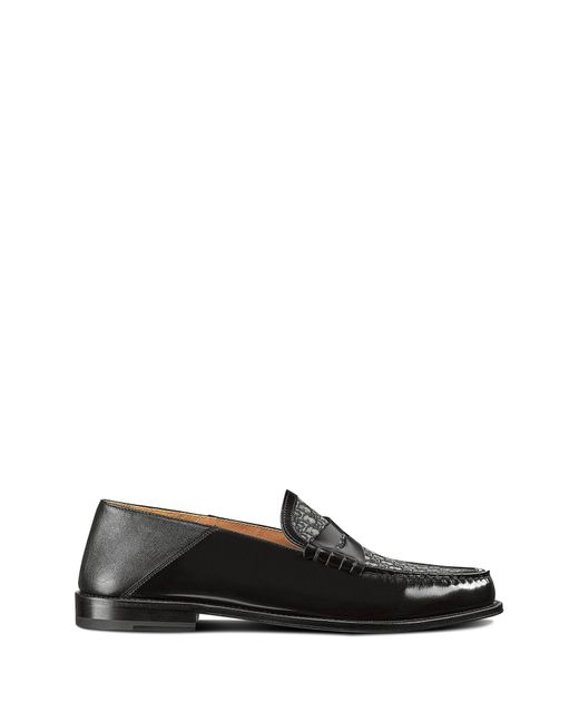 Dior Smooth Calfskin Loafer in Black for Men Lyst