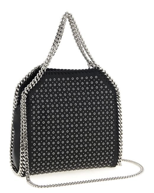 Stella McCartney Black 'Mini Falabella' Handbag