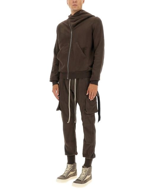 Rick Owens Brown "Mastodon Cut" Pants for men