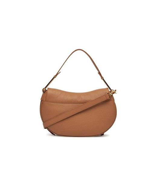 Coccinelle Natural Shoulder Bag Cowhide Shoulder-Bags
