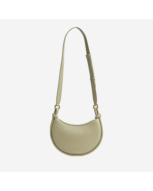 Bottega Veneta Metallic Leather Cufflinks Shoulder Bag Lambskin