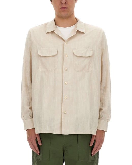 Engineered Garments Natural Cotton Shirt for men