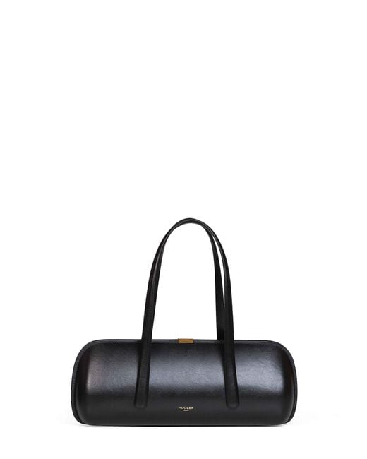 Mugler Black Aurora Handbag