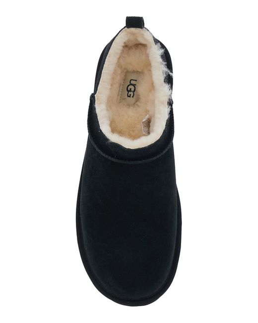 Ugg Black Mules M Classic Micro Technical Fabric for men