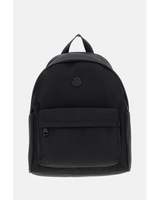 Moncler Black Backpack for men