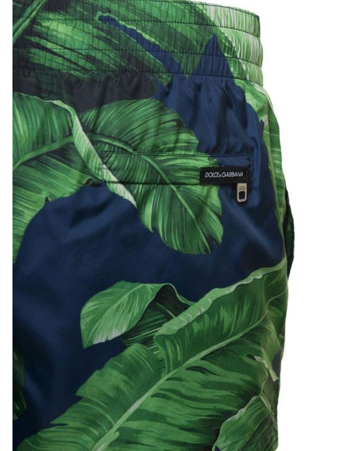 Dolce & Gabbana Green Shorts Banano for men