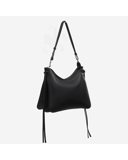 Phoebe Philo Black Gig Bag Leather Shoulder