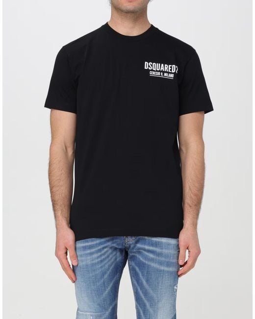 DSquared² Blue Ceresio 9 Cool Fit Logo T-Shirt Clothing Polo & T-Shirts for men