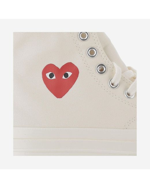 COMME DES GARÇONS PLAY Pink X Converse Sneakers for men