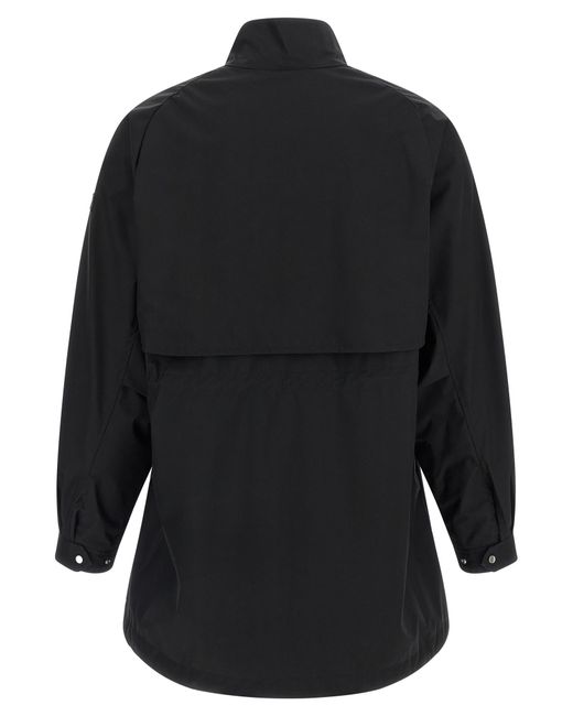 Tatras Black Veria Windbreaker Nylon Down Jacket, Parka, Casual Jackets