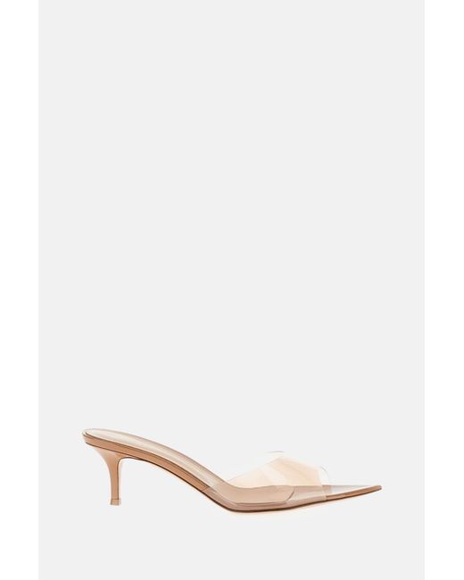 Gianvito Rossi Natural Elle 55 Mule