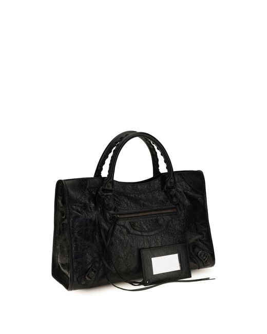 Balenciaga Black Shoulder Bag Le City