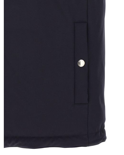 Brunello Cucinelli Blue Padded Vest for men