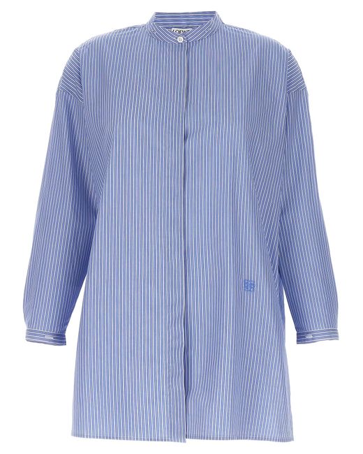 Loewe Blue Deconstructed Shirt