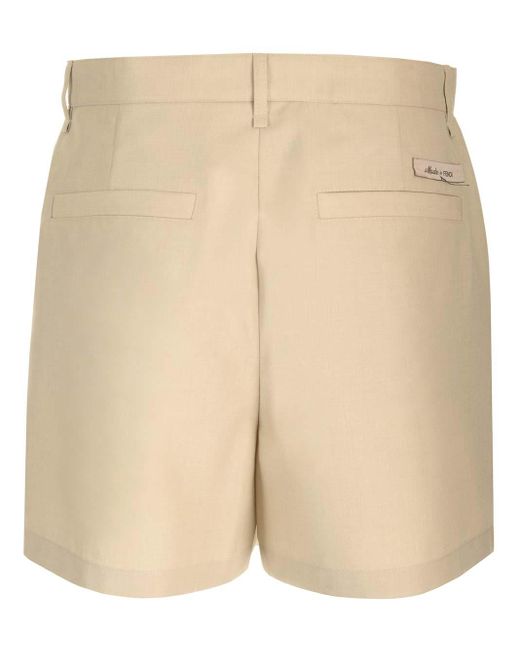 Fendi Natural Tailored Shorts for men