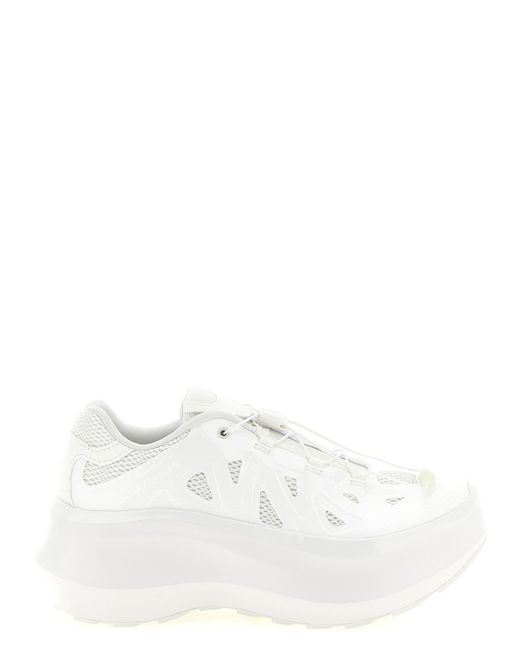 Comme des Garçons White X Salomon 'Xt-Whisper' Sneakers