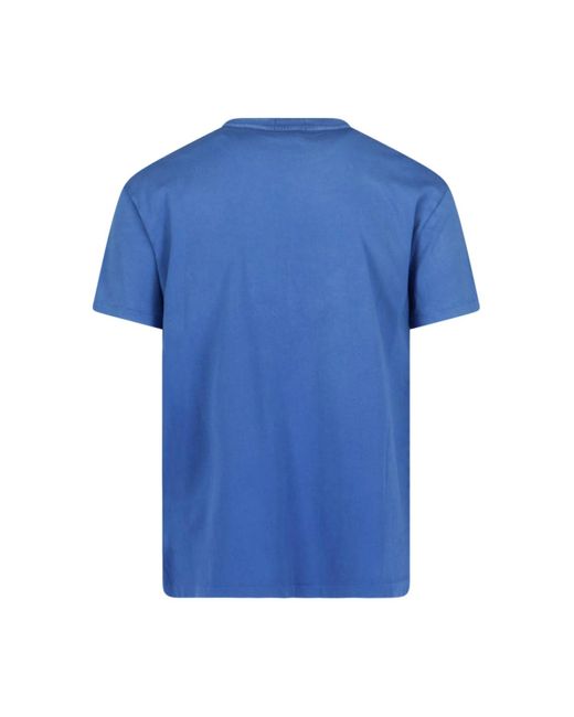 Ralph Lauren Blue Polo Bear T-Shirt for men