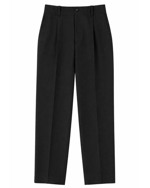 Golden Goose Deluxe Brand Black Trousers Virgin Wool for men