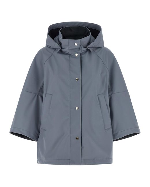 Moorer Blue Florida Jacket Polyester Down Jacket, Parka, Casual