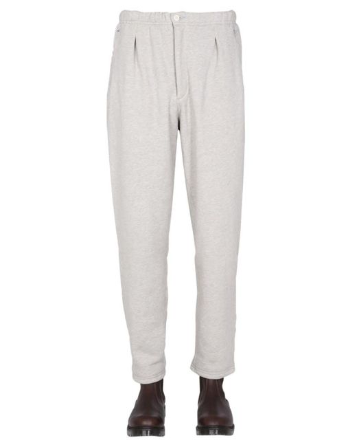Engineered Garments Gray Wide Leg Jogging Trousers for men