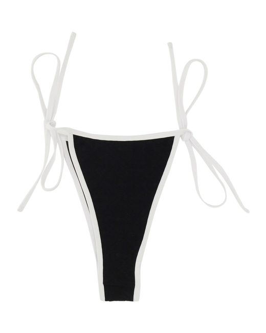 Casablancabrand White String Bikini Bottom