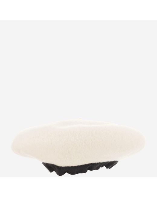 Patou Natural Hat, Wool