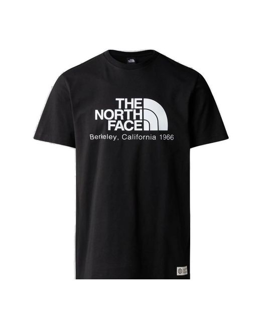 The North Face Black Logo-printed Crewneck T-shirt for men