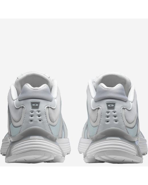 Salomon White Whisper Sneakers Polyester Trainers