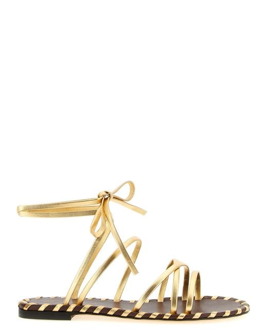 Gianvito Rossi Natural Nappa Sandals