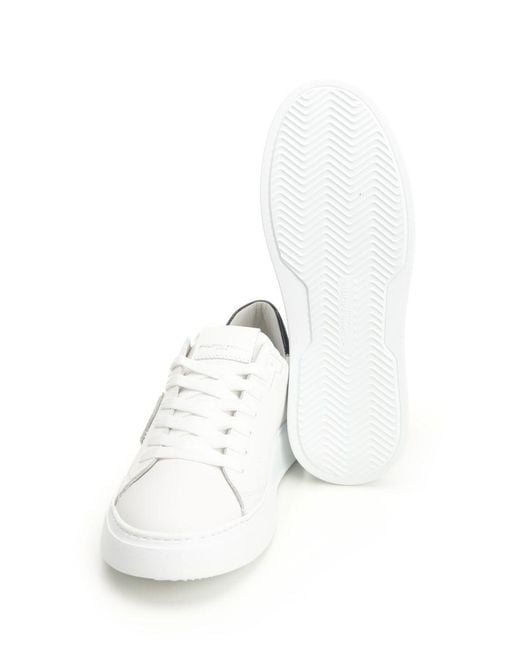 Philippe Model White Temple Sneaker for men