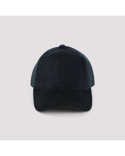 Paul Smith Blue Alex Cord Hat Cap for men